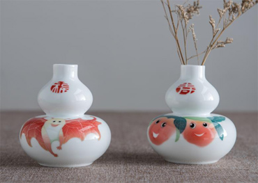 福寿双全小花插